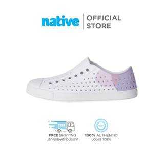 Nativeรองเท้ากันน้ำผู้ใหญ่EVAรุ่นJeffersonWanderfoamBlockShellWhite/Shell White/Future Balos Dot