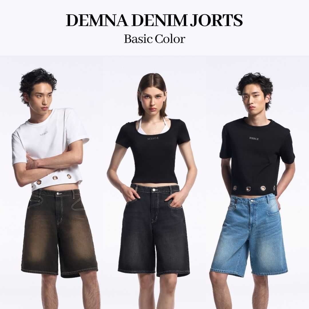 Merge Official - Demna Denim Jorts - Basic Color (จัดส่ง 26/07)(เปิดขาย 15 Jul 20.00)