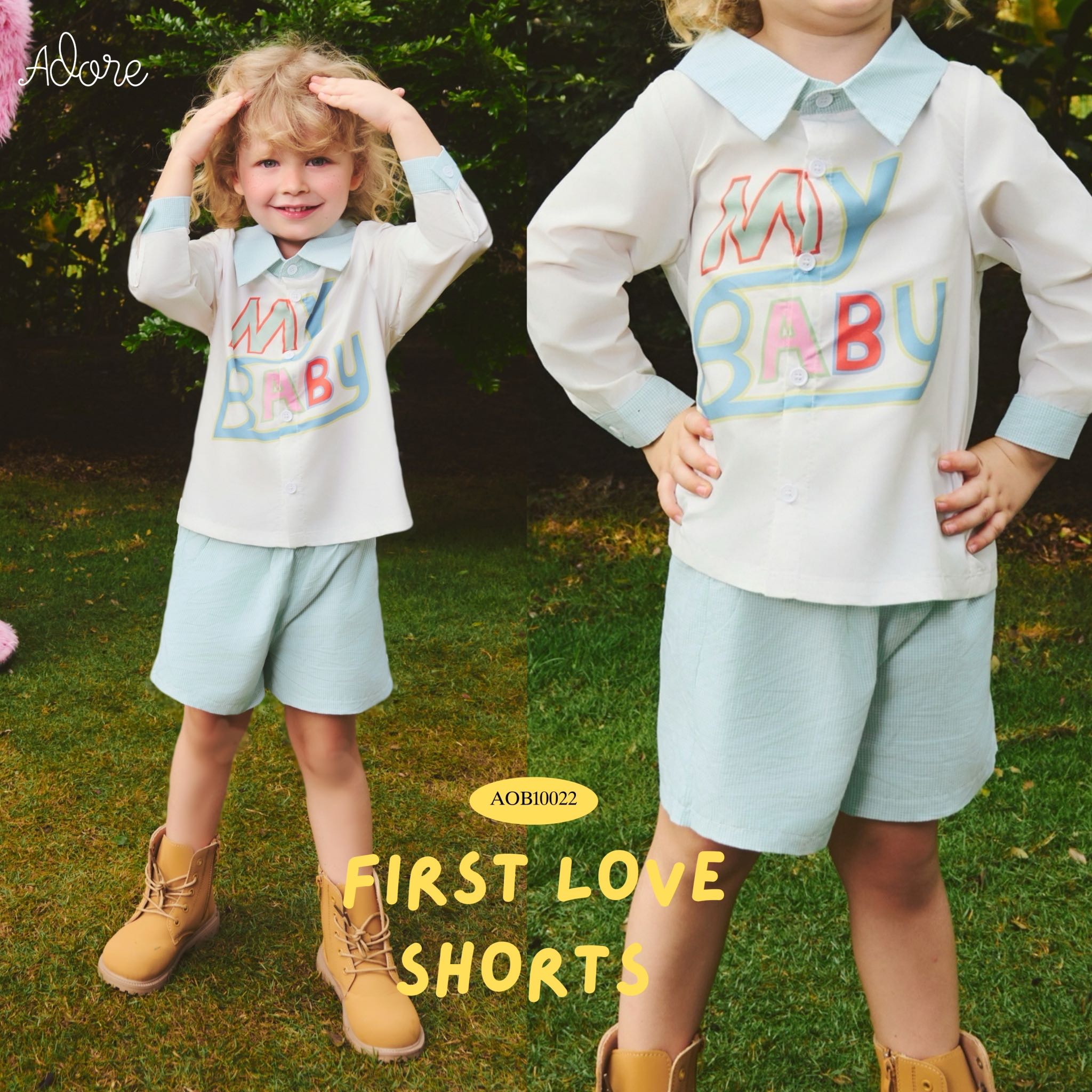 ADORE2112 AOB10022 : FIRST LOVE SHORTS