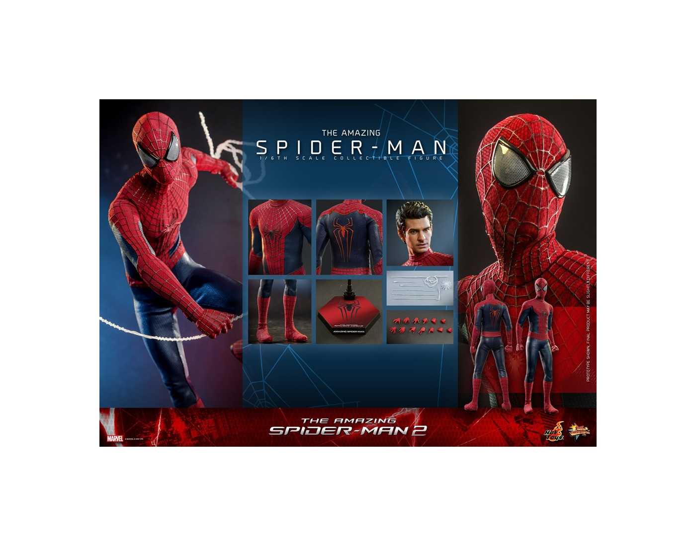 Hot Toys MMS658 1/6 The Amazing Spider-Man 2 -  ไม่มี Lizard Diorama Base (ku)