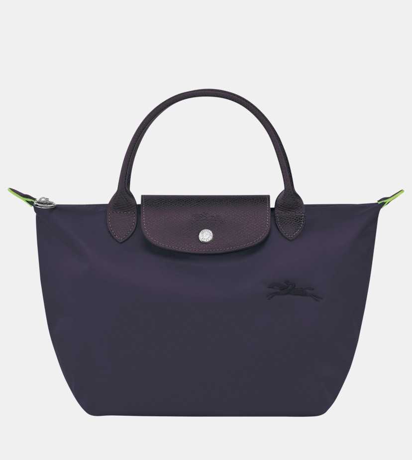 พร้อมส่ง - Longchamp Le pliage รุ่น Green ไซส์ S หูสั้น สีม่วง Billbery