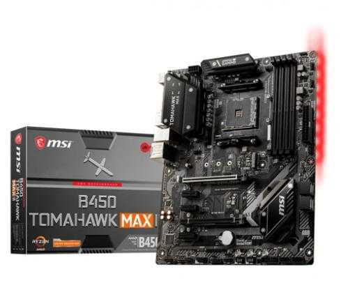 เมนบอร์ด (MAINBOARD) AM4 MSI B450 TOMAHAWK MAX II
