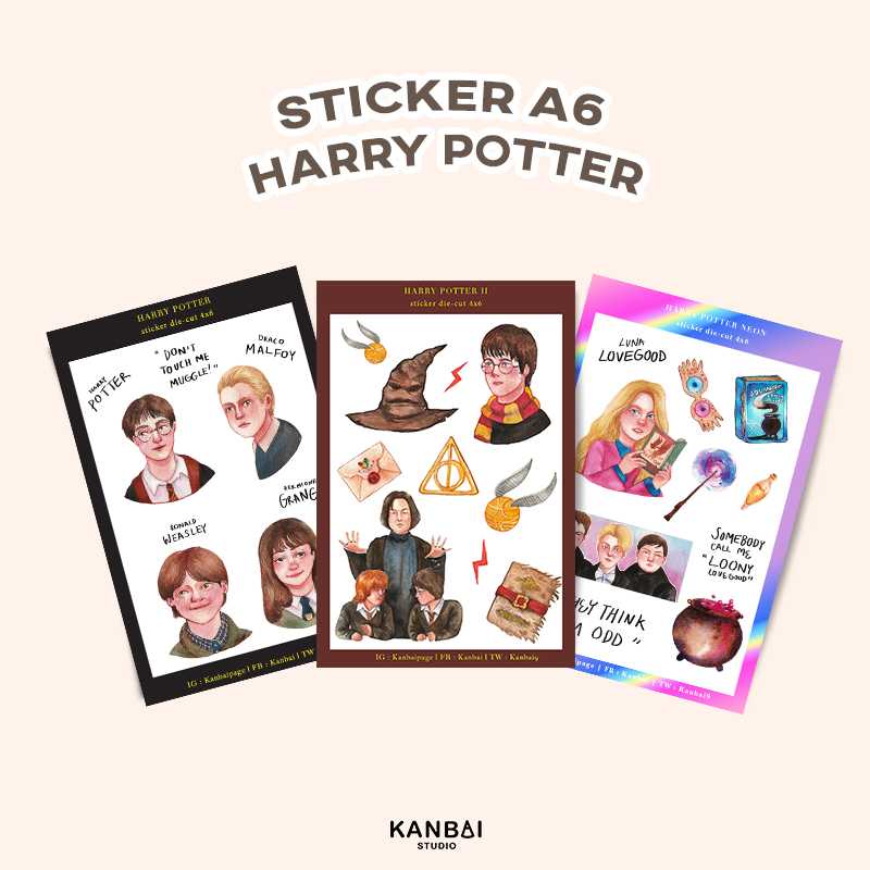 STICKER HP | A6