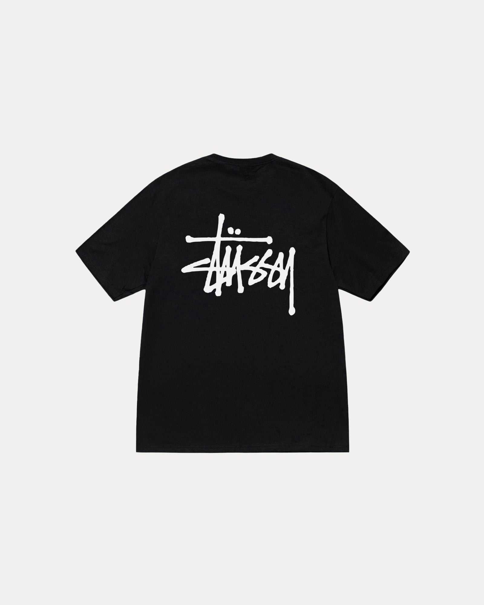 Stussy Basic Black T-Shirt (US)