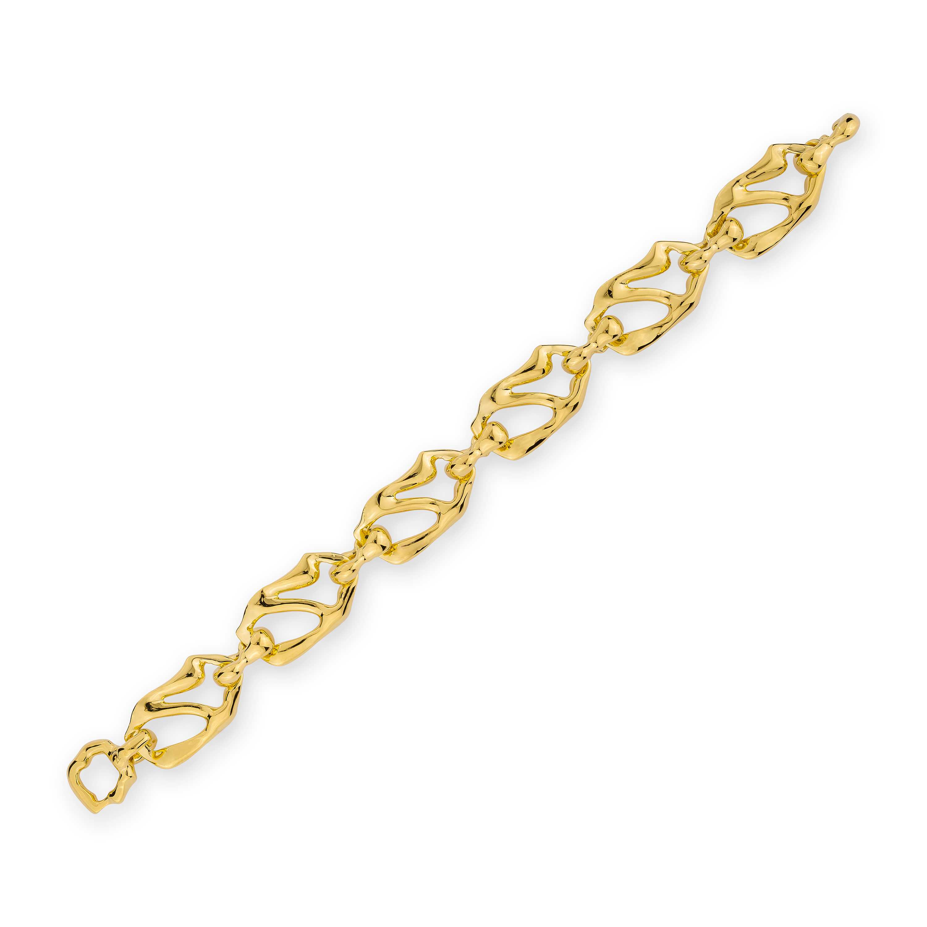 HOJ Signature Chain Bracelet Without CZ Stone- 16 cm.