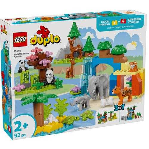LEGO DUPLO Town 10446 3in1 Wild Animal Families