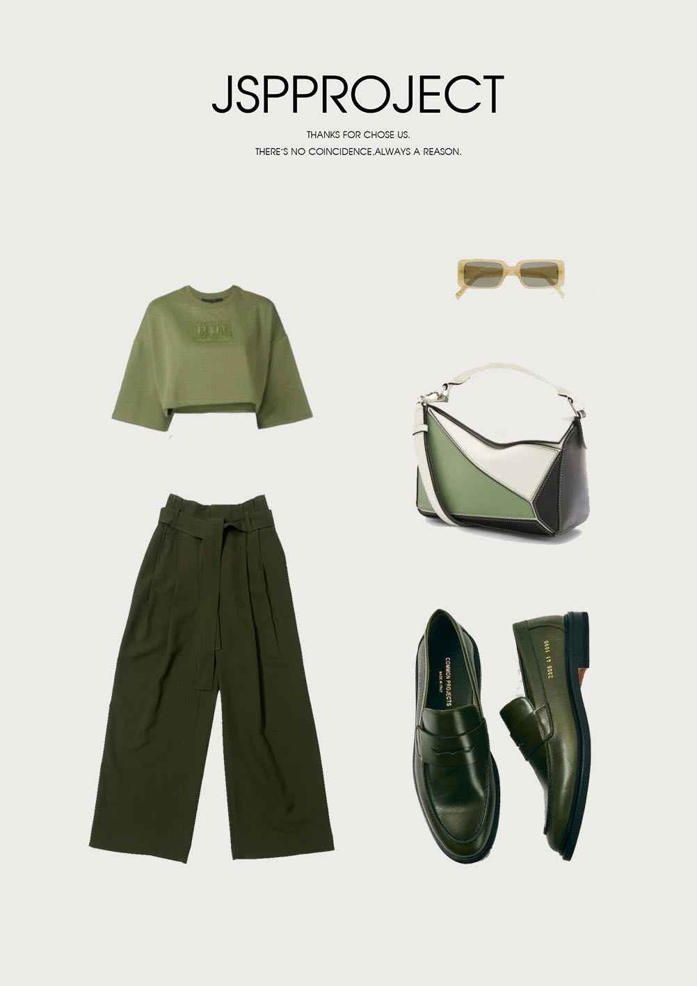JS21 OLIVE GREEN (พรีออเดอร์ 5-7 วัน)