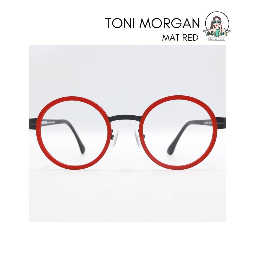 กรอบแว่นตา Toni Morgan สี Mat Red