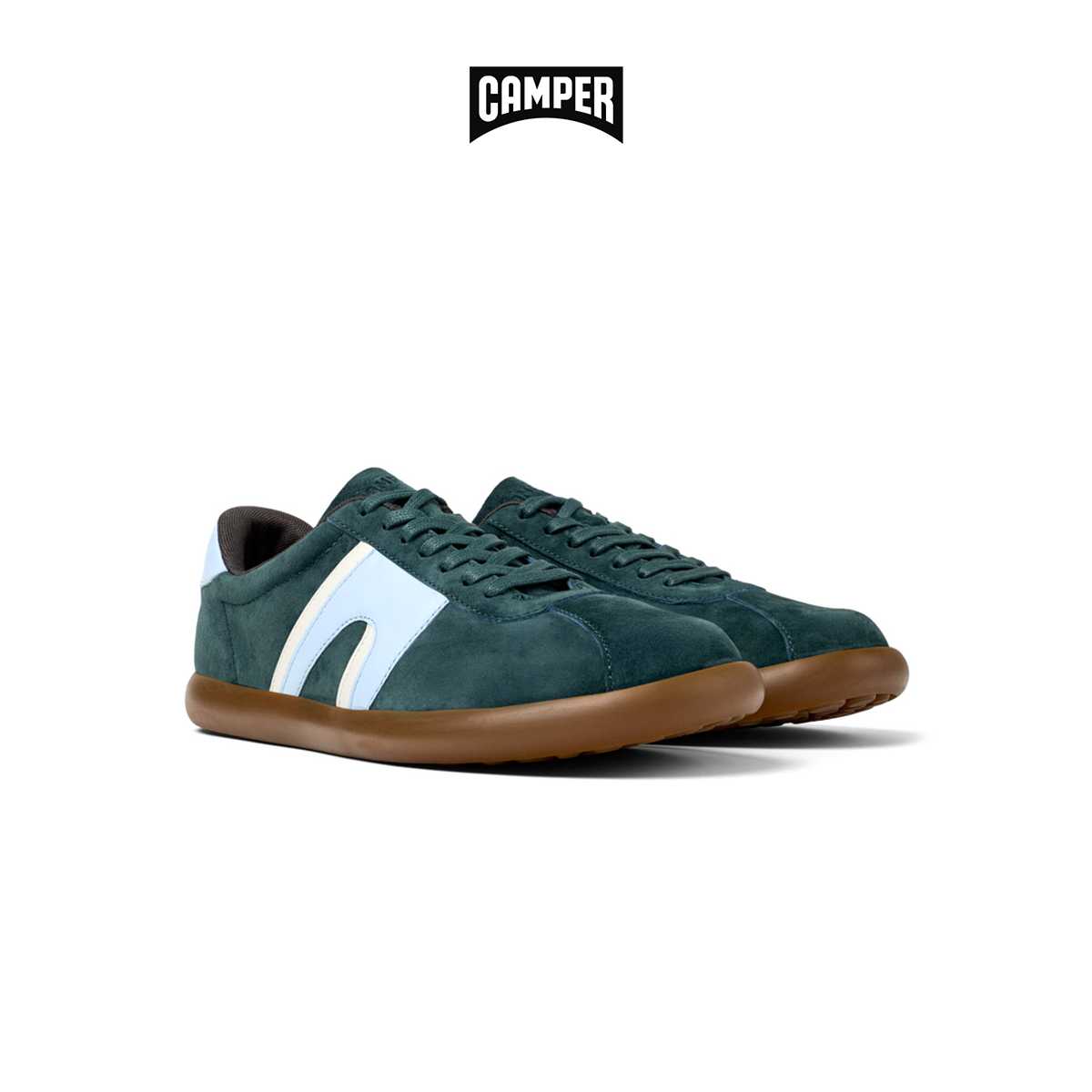 CAMPER รองเท้าผ้าใบ ผู้ชาย รุ่น Pelotas Soller สีเขียว ( SNK -  K100937-006 )