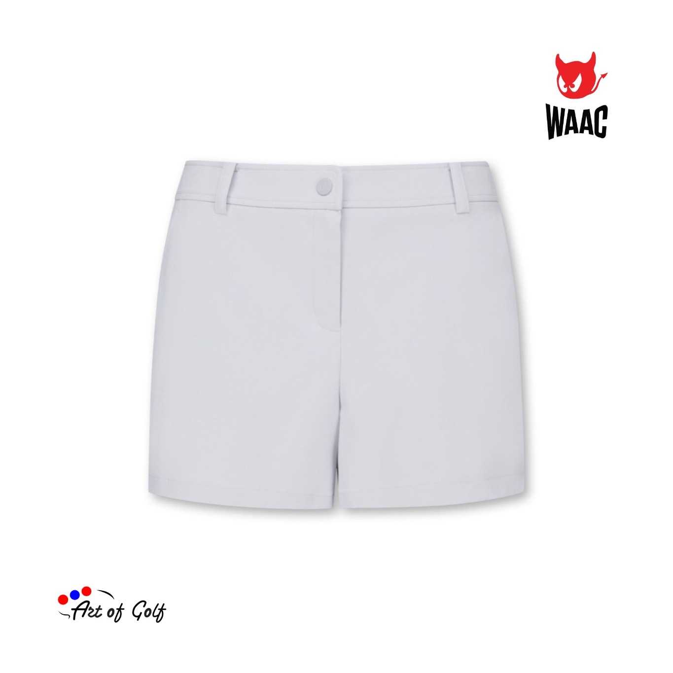 WAAC Women's Essential Golf Shorts - GYL (Light Grey)