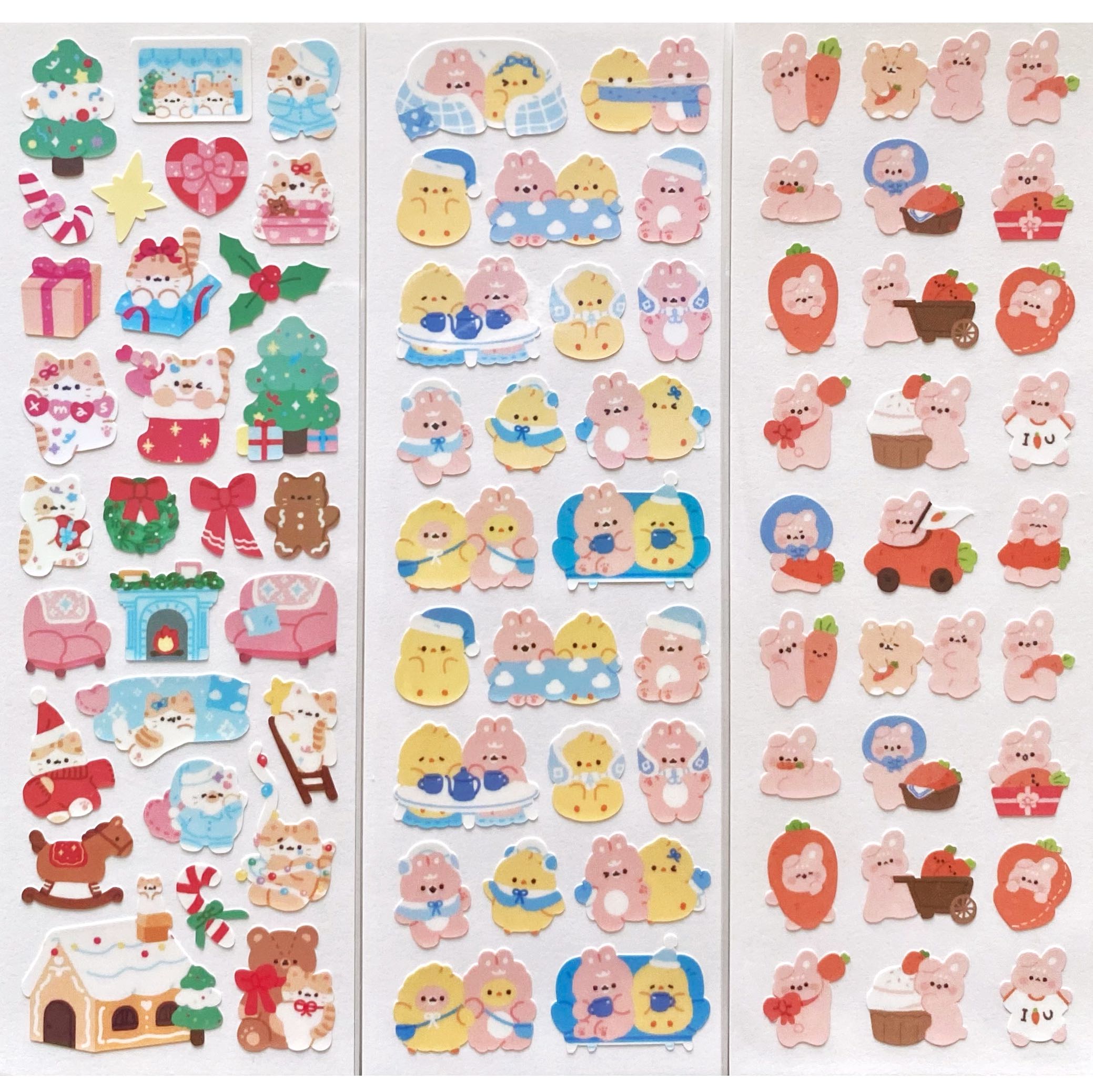 Pompomroom sticker (12 types)