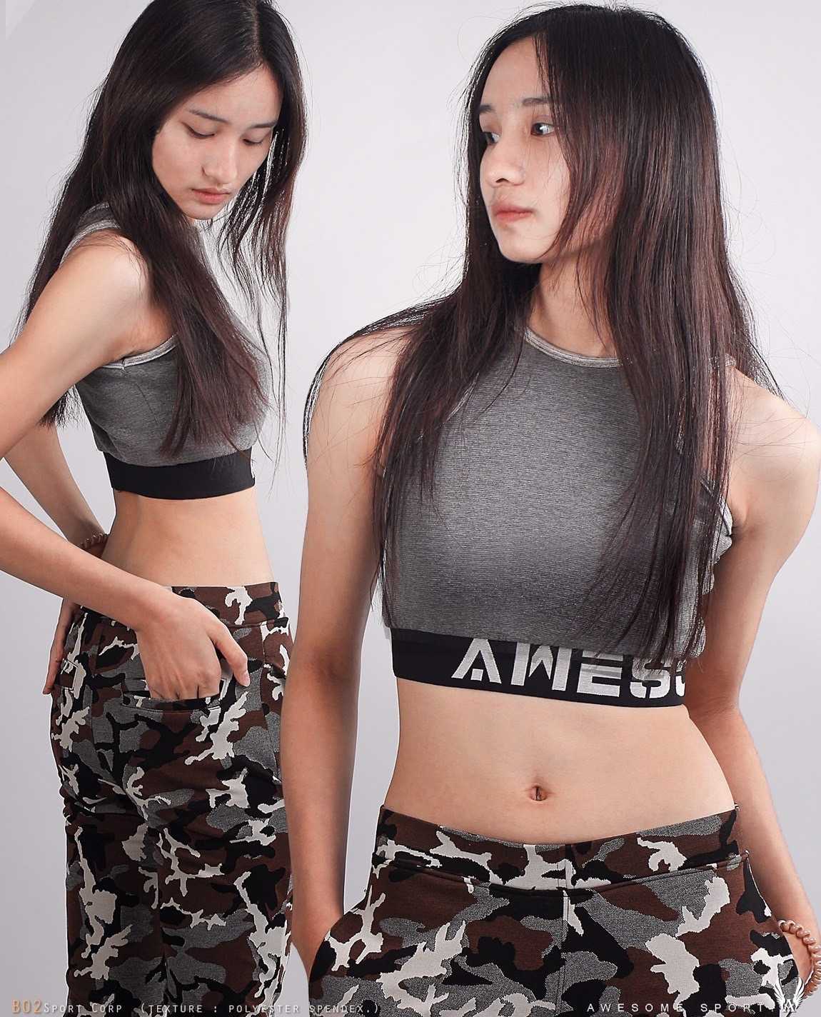 B02(Sport Corp)  เสื้อครอป