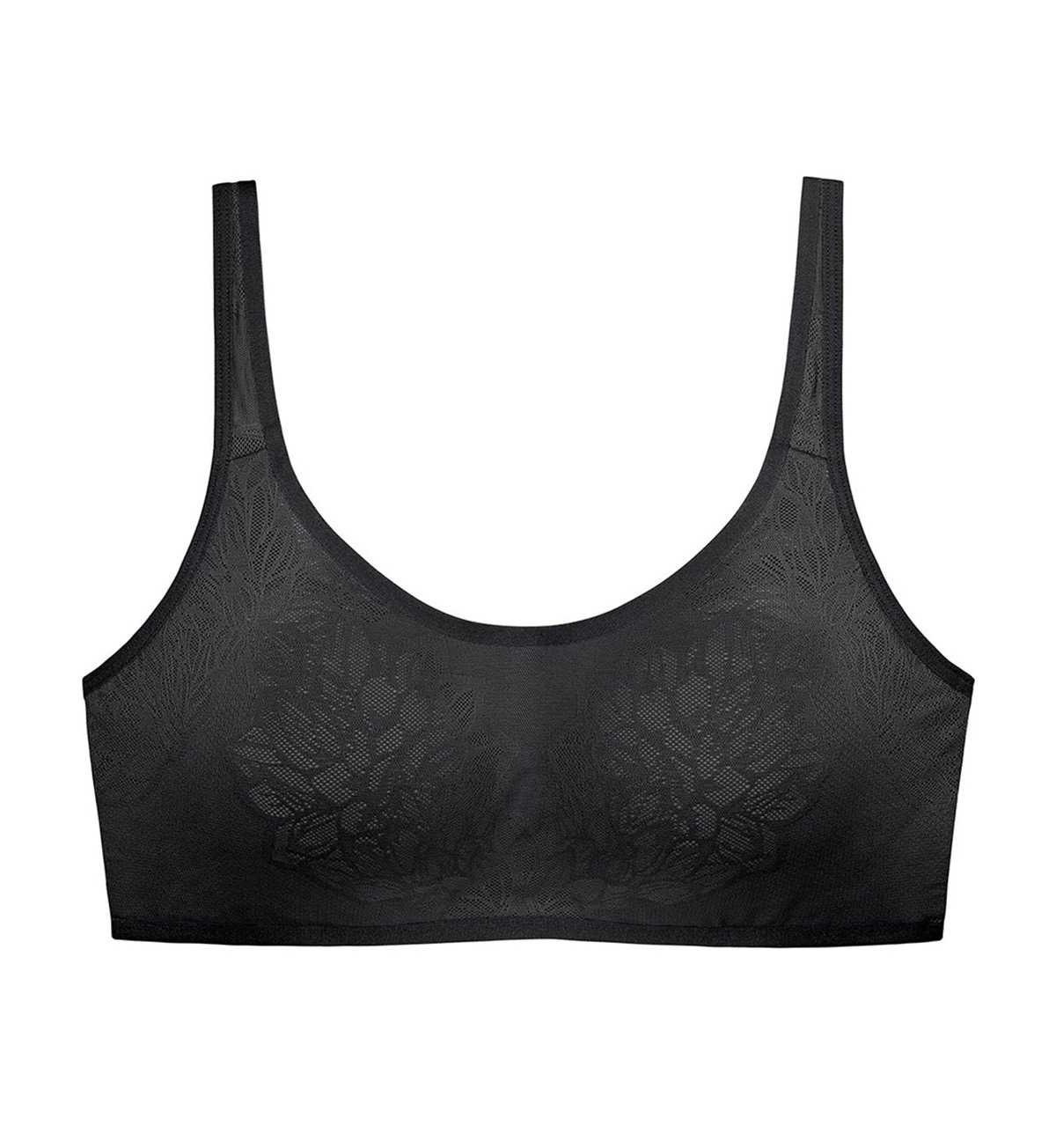 Triumph 10210400 Fit Smart P 02 0004 เสื้อในไม่มีโครงเต็มทรง สีดำ