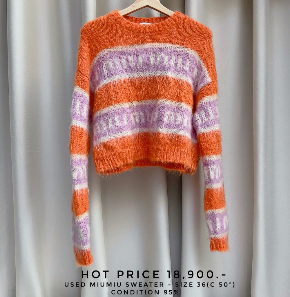 Used miumiu sweater 