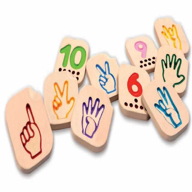 Hand Sign Numbers 1-10 ตัวเลขภาษามือ 1-10
