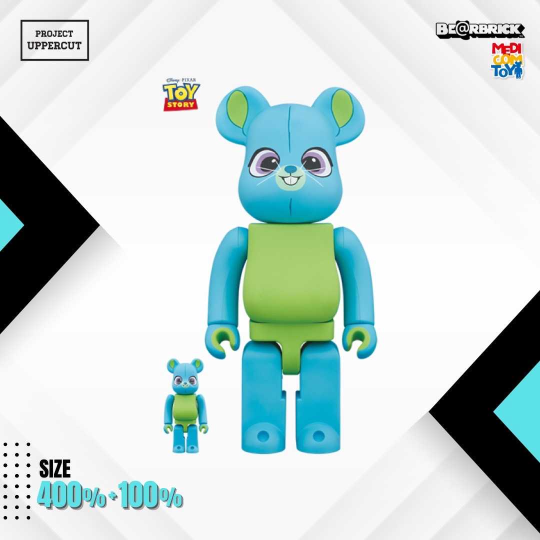 BE@RBRICK 400%+100% DISNEY/PIXAR - TOY STORY : Bunny [New]