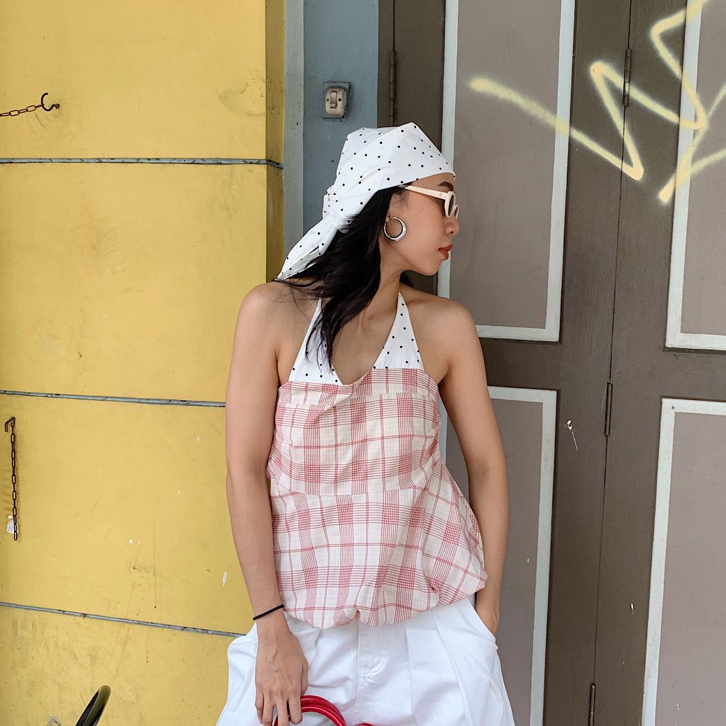 Fairy core halter neck tops