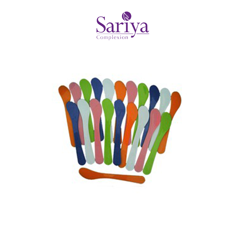 Sariya ไม้พายพลาสติก ไม้พายคนเนื้อมาร์กได้ทั้งเนื้อเจล ครีม เนื้อโคลน