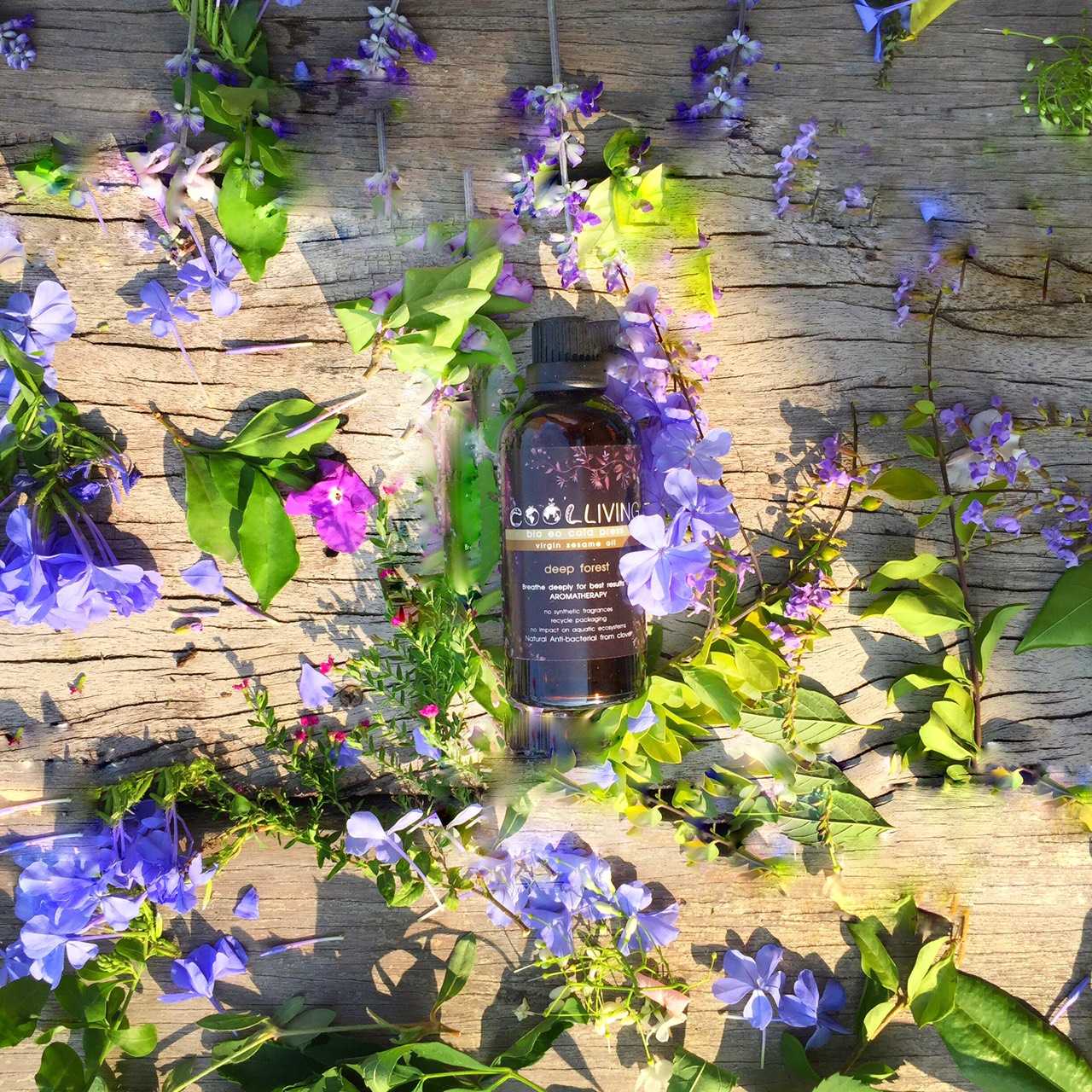 Flower Oil for all in one Deep forest, Aromatherapy EO Oil