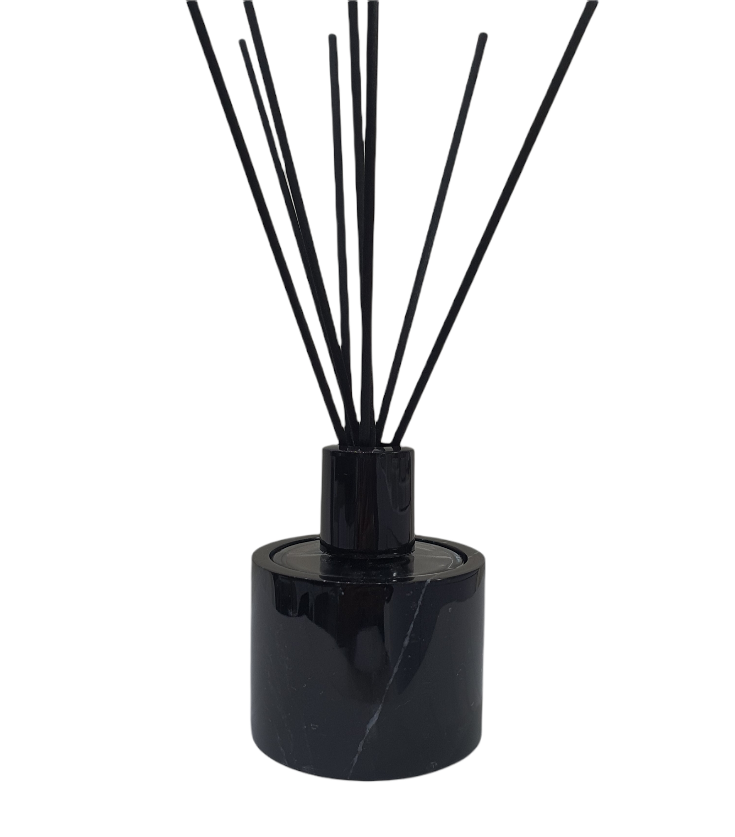 Reed diffuser bottle, Marble, Black