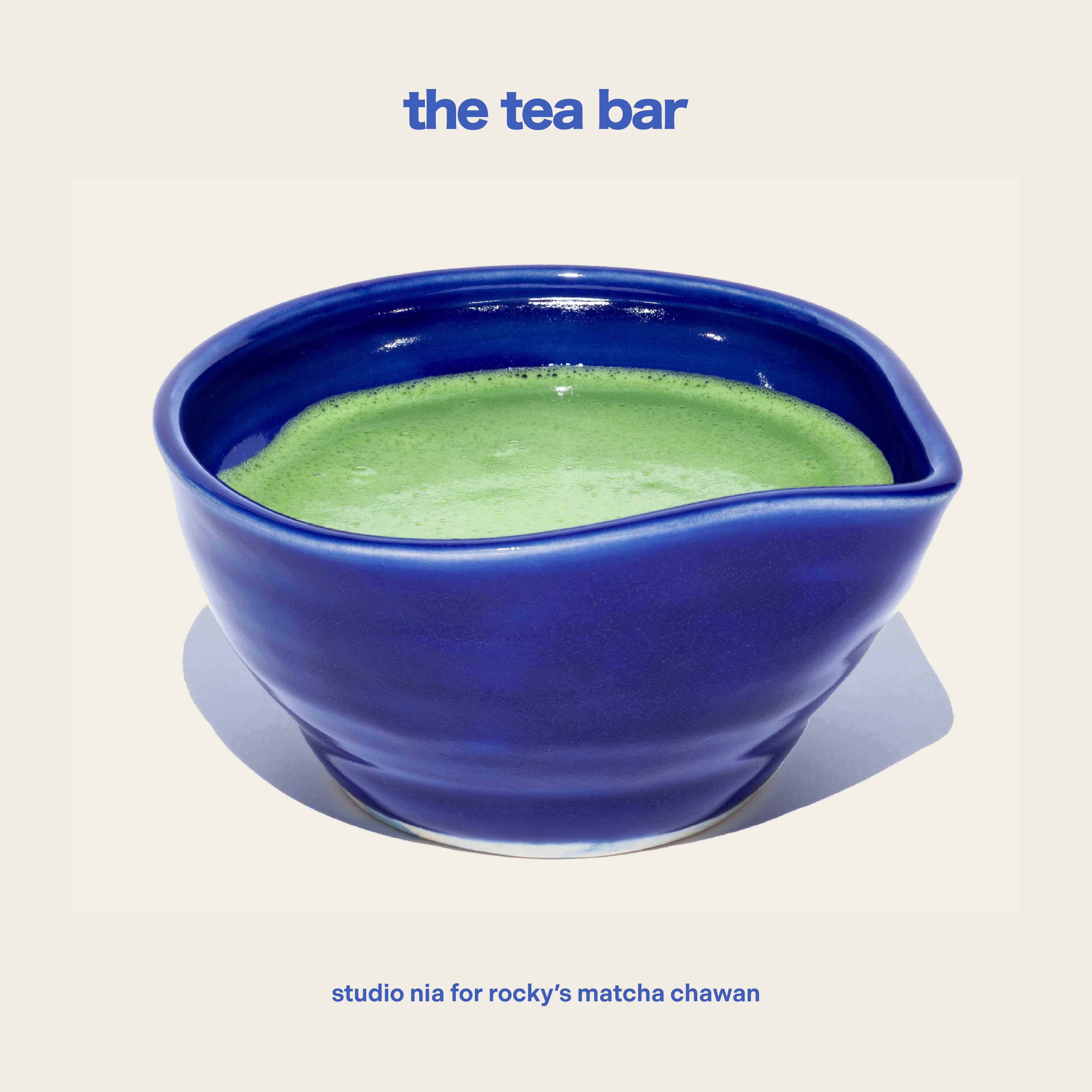 ROCKY'S MATCHA studio nia chawan bowl