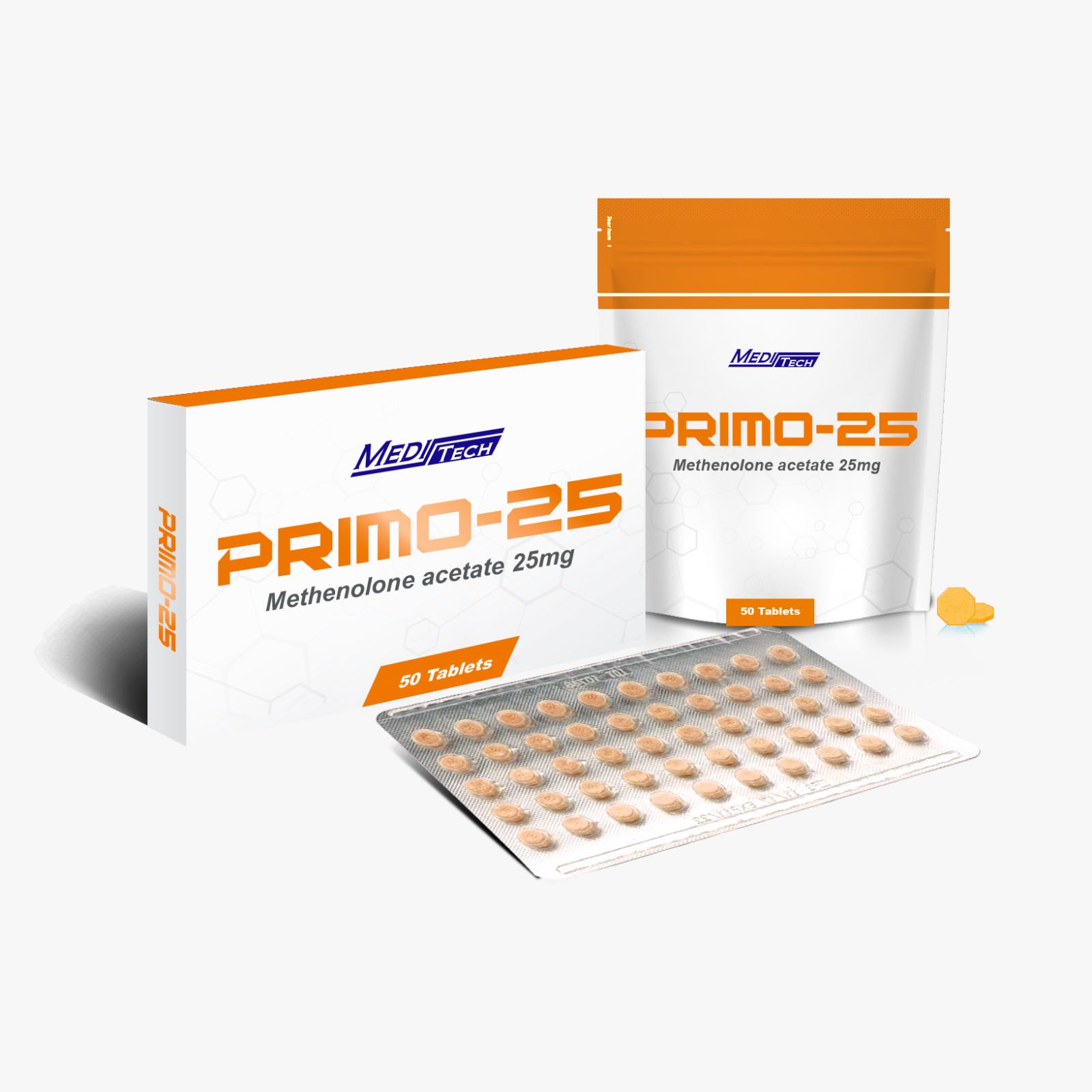 Primo - 25 Meditech 25 mg 50 tabs Methenolone Acetate