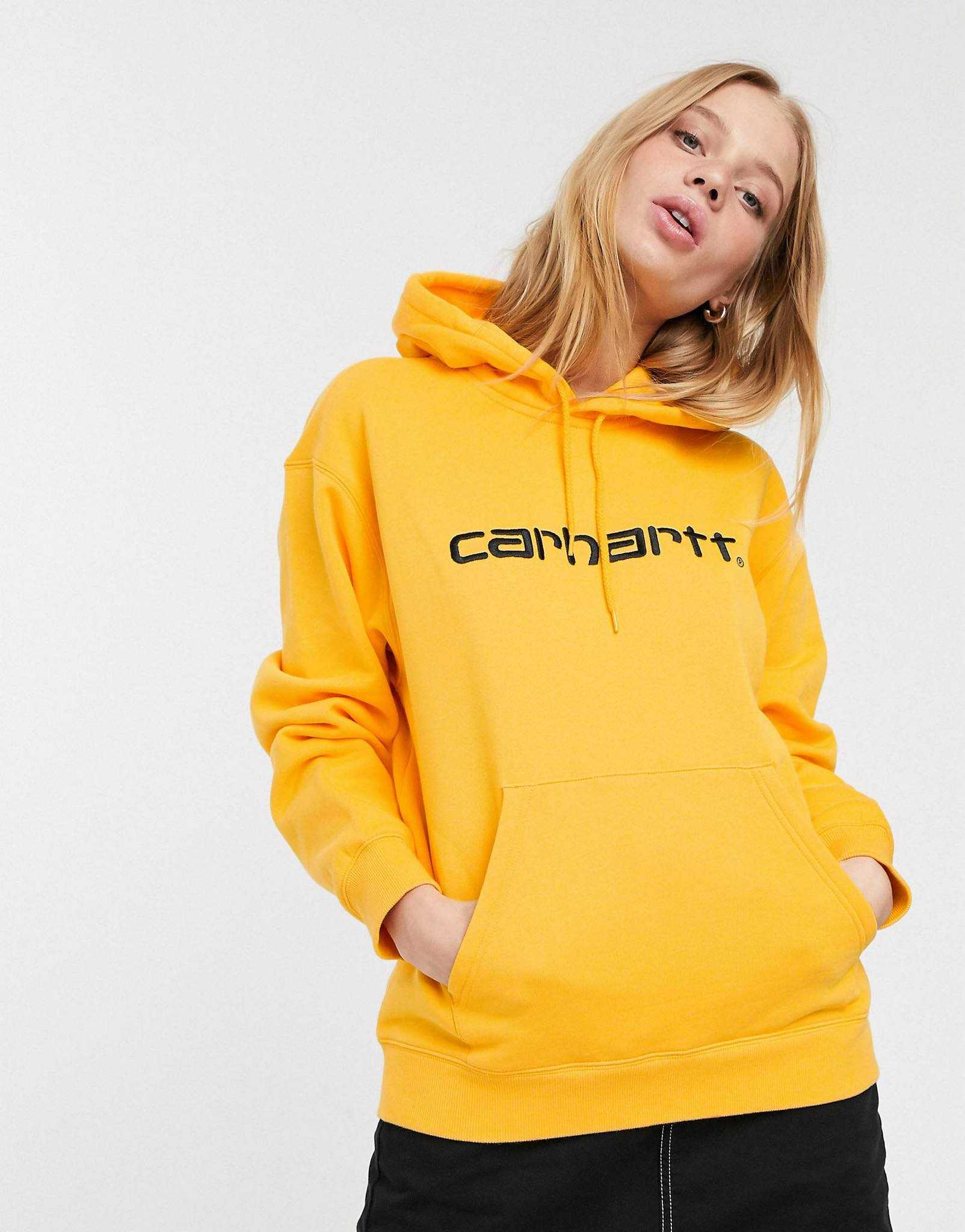 Carhartt WIP Embroidered Logo Hoodie
