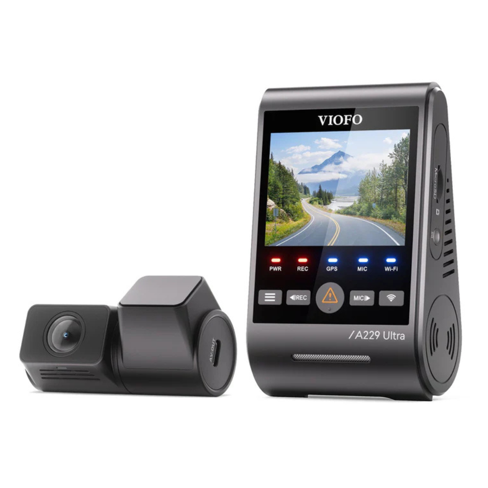 VIOFO A229 ULTRA 2CH กล้องติดรถ 4K + 4K STARVIS2 GPS WIFI 5GHz ประกัน 1 ปี