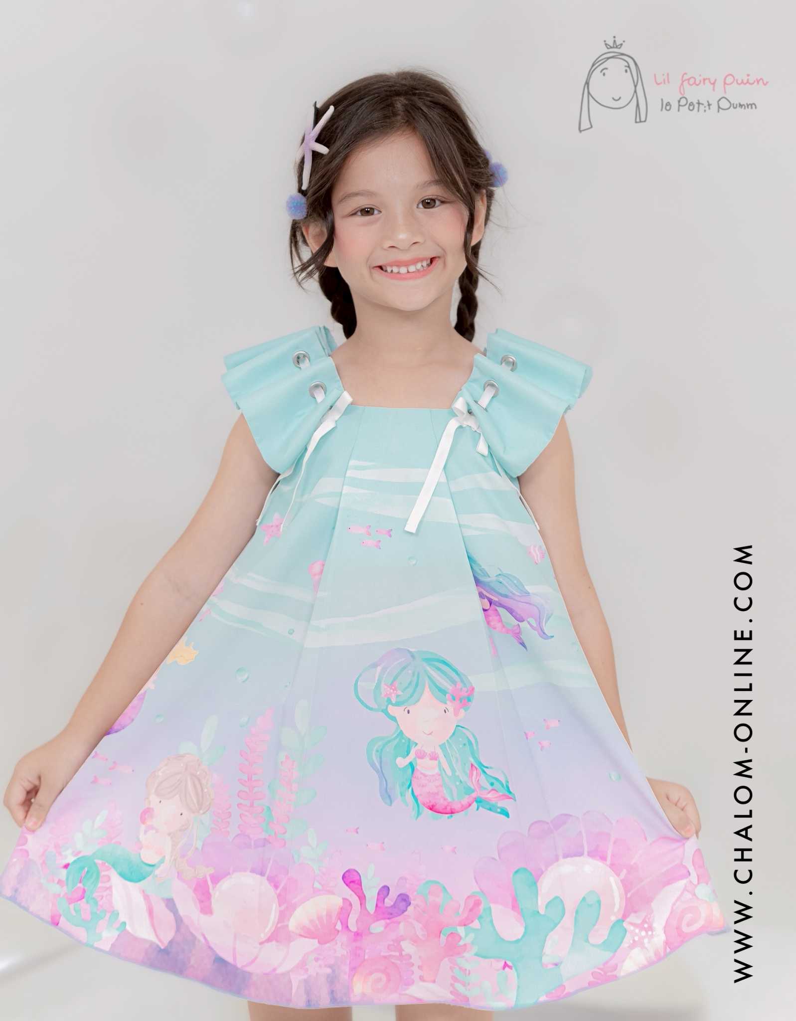 LS PF 562 FM  ชุดเดรส  (18M-4Y)