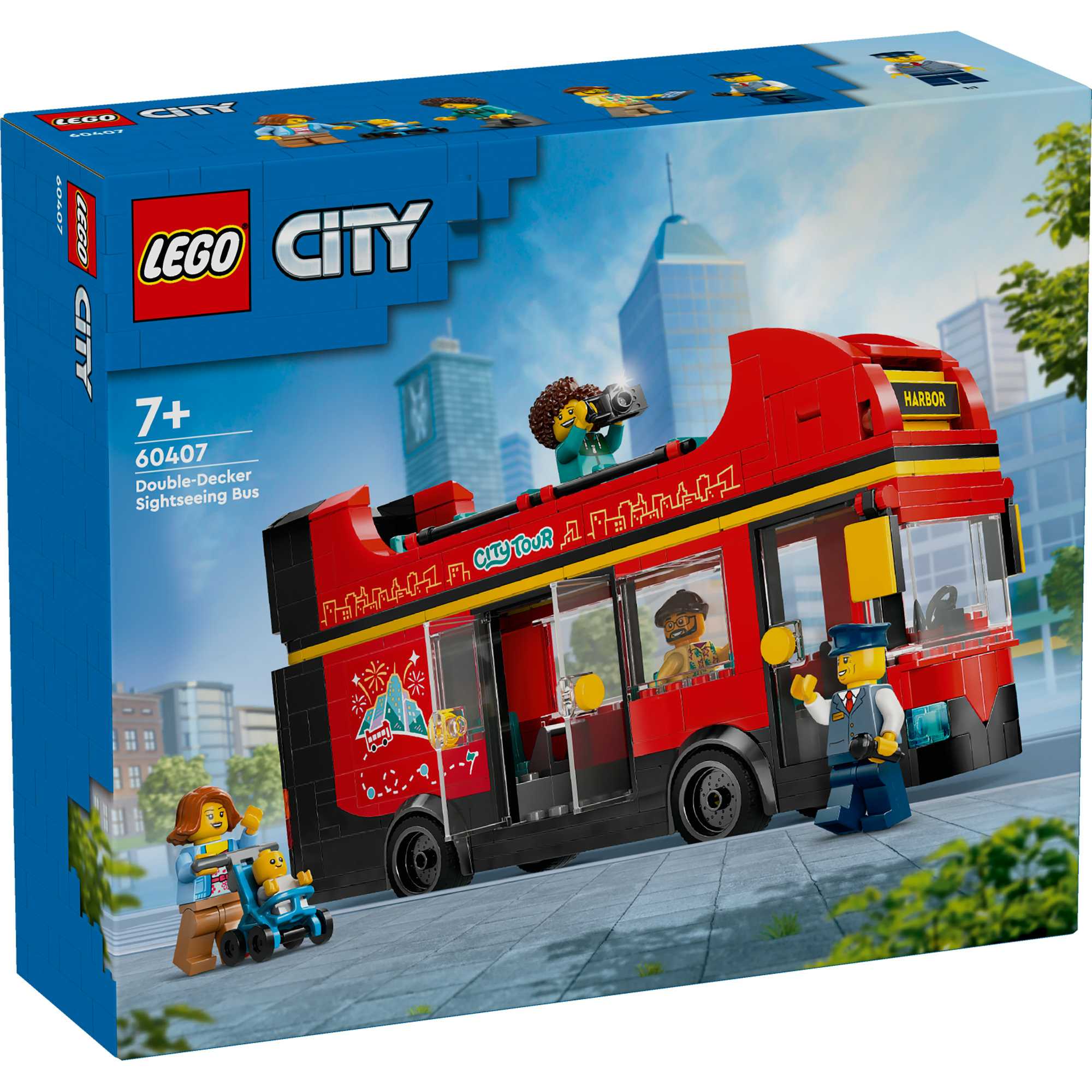 LEGO 60407 Red Double-Decker Sightseein.. V29