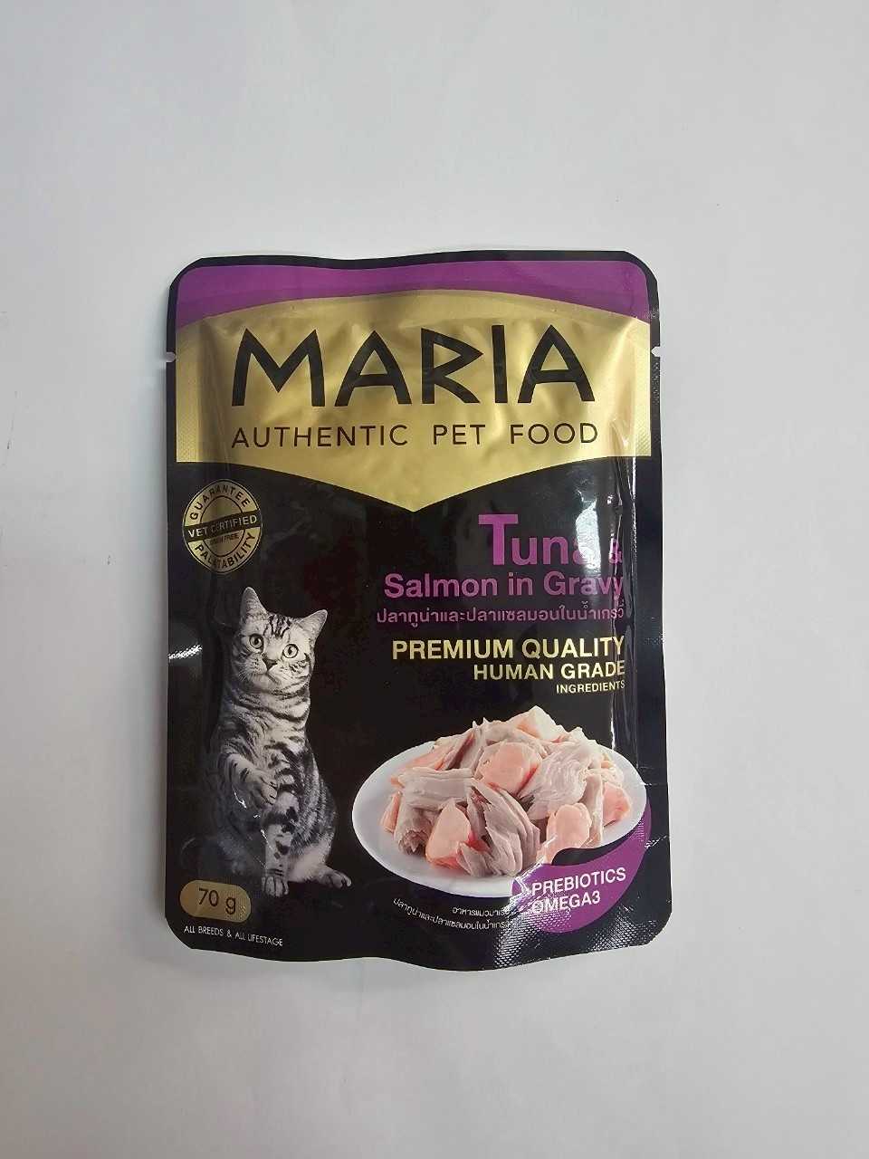 Maria Tuna & Salmon in gravy