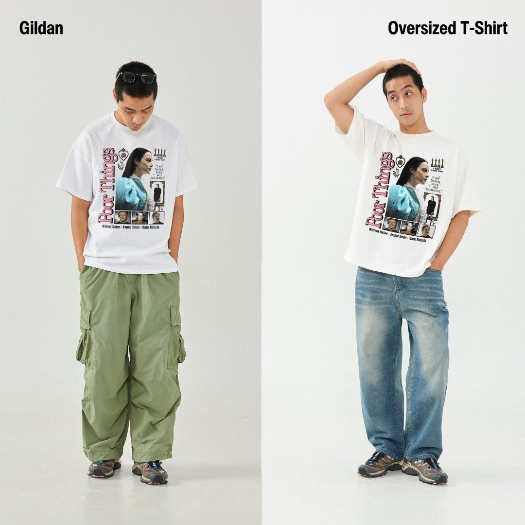 Poor Things - เสื้อทรง Oversized และทรงปกติ