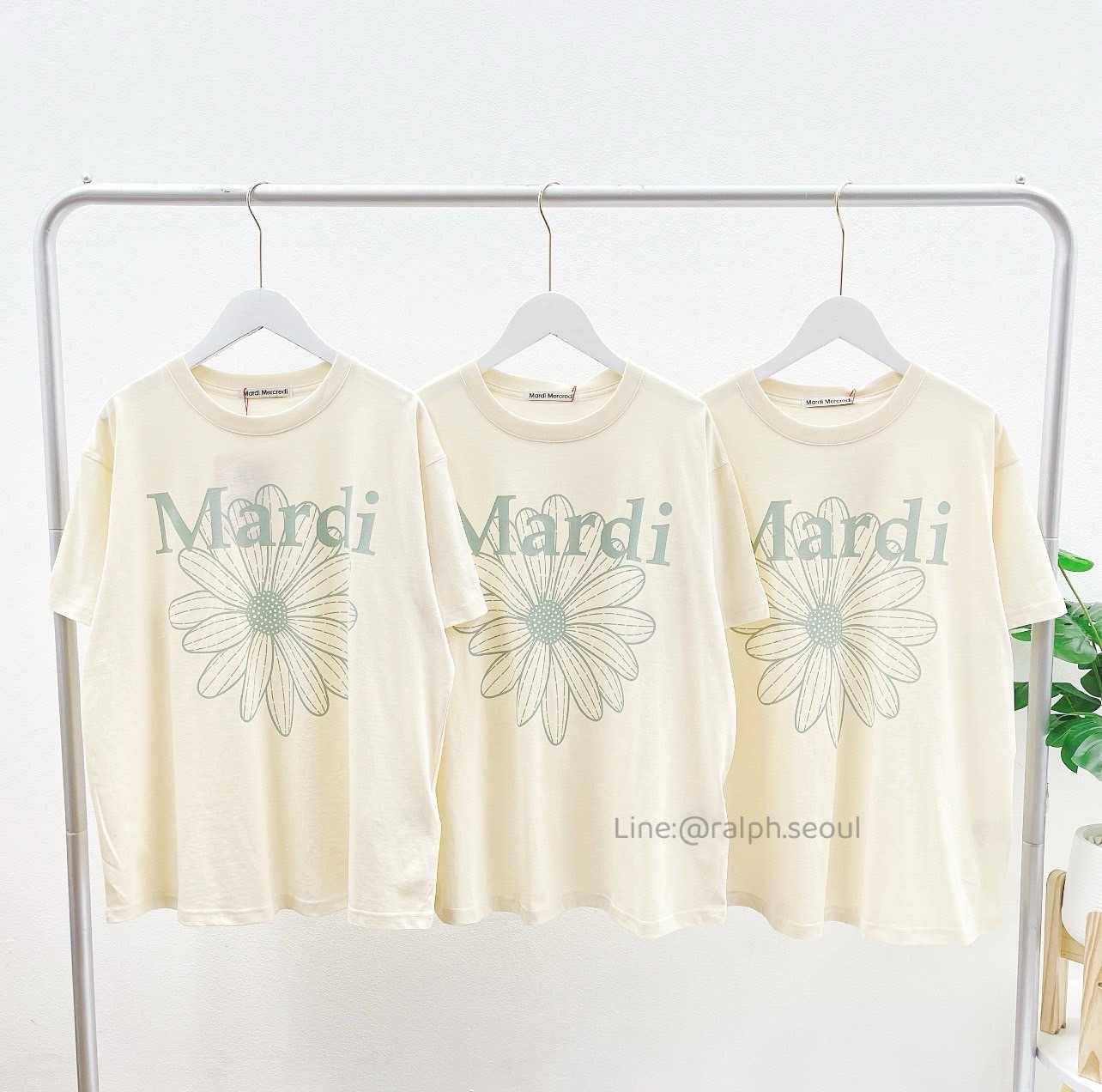 Mardi Flower T-Shirt (GREEN) New!!!