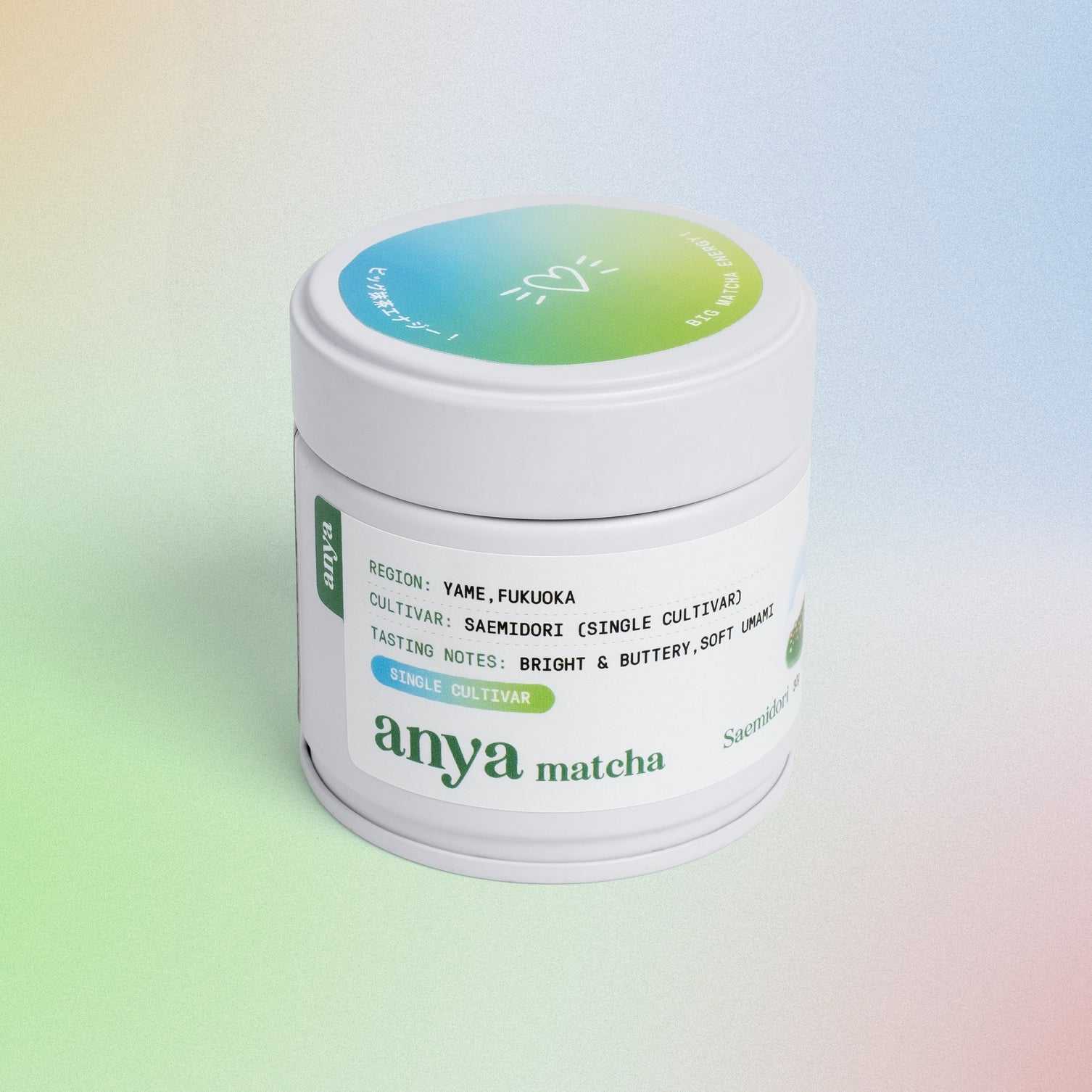 Anya Matcha - Yame Single Cultivar Saemidori 30g