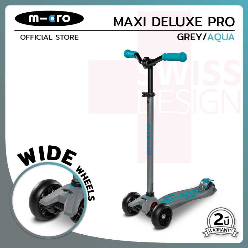 Micro Maxi Deluxe Pro Grey/Aqua