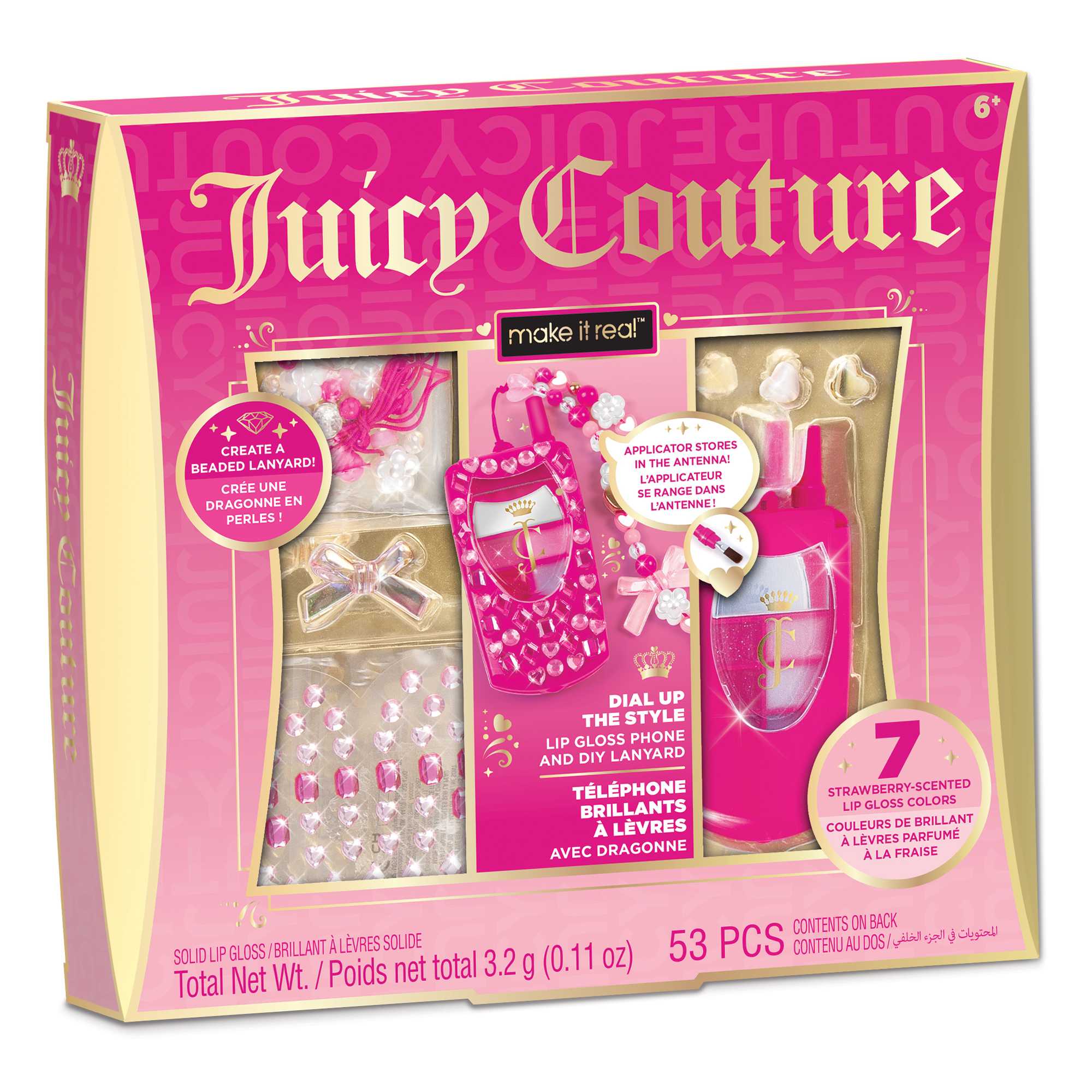 Juicy Couture : Dial Up The Stlye Lip Gloss Phone And DIY Lanyard