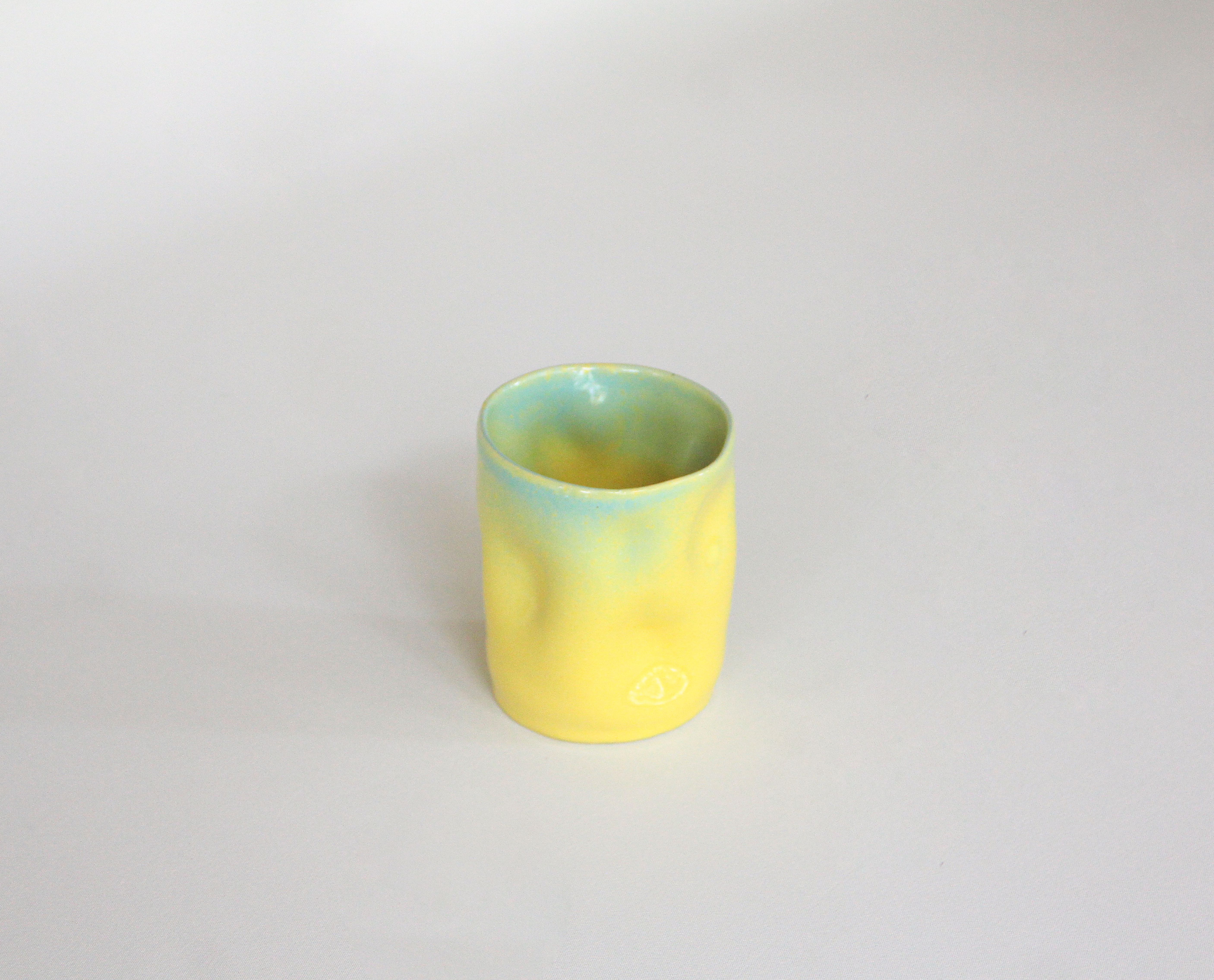 Lemon Baby Blue Bubble Cup