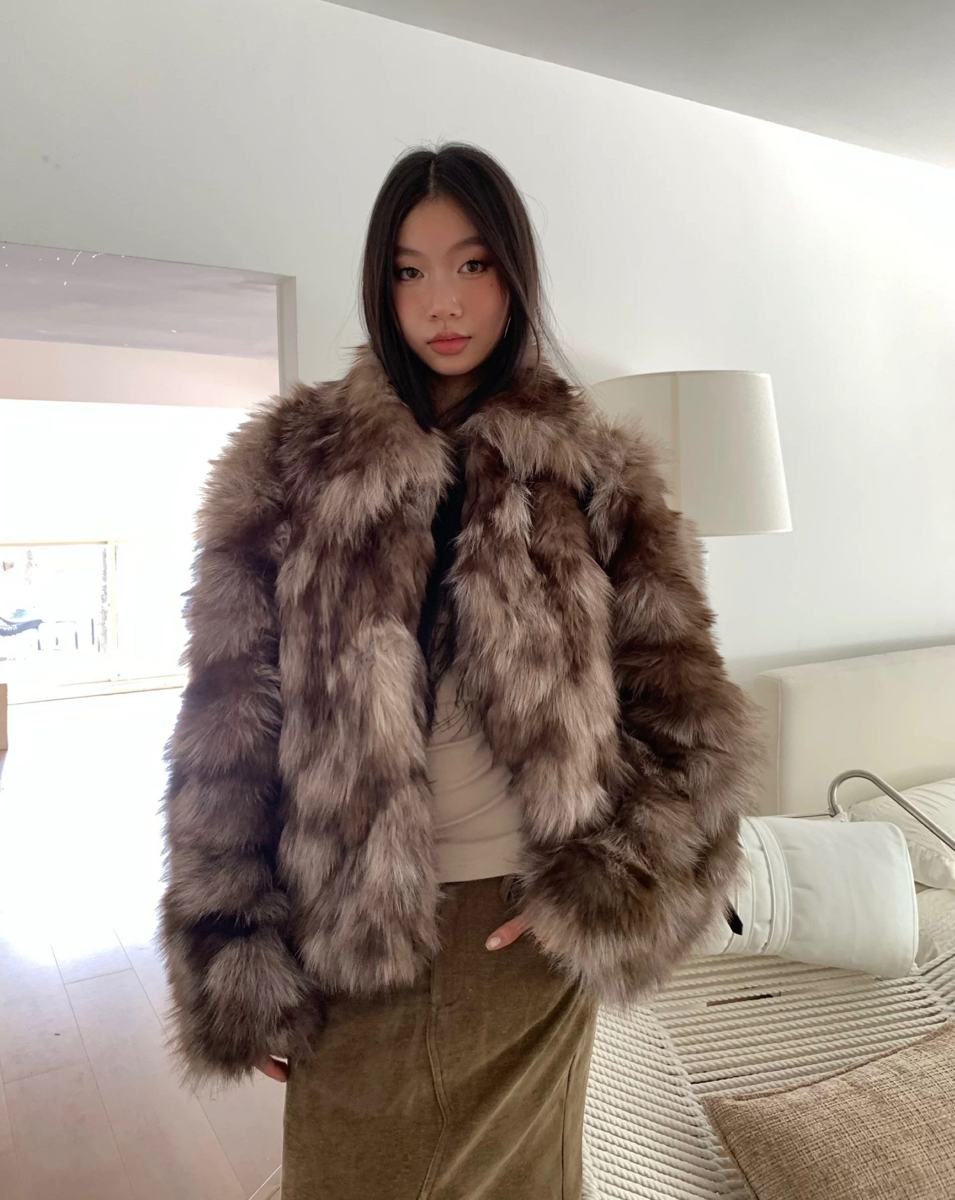 Fur coat