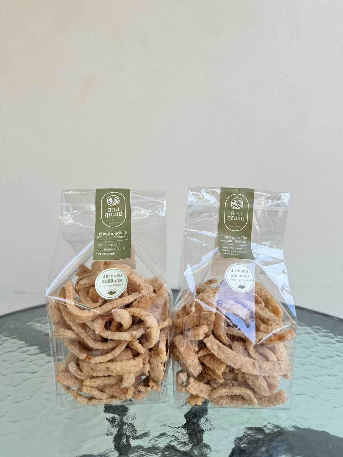 ปลากรอบสวนคุณแม่ 2ห่อ (65g.)