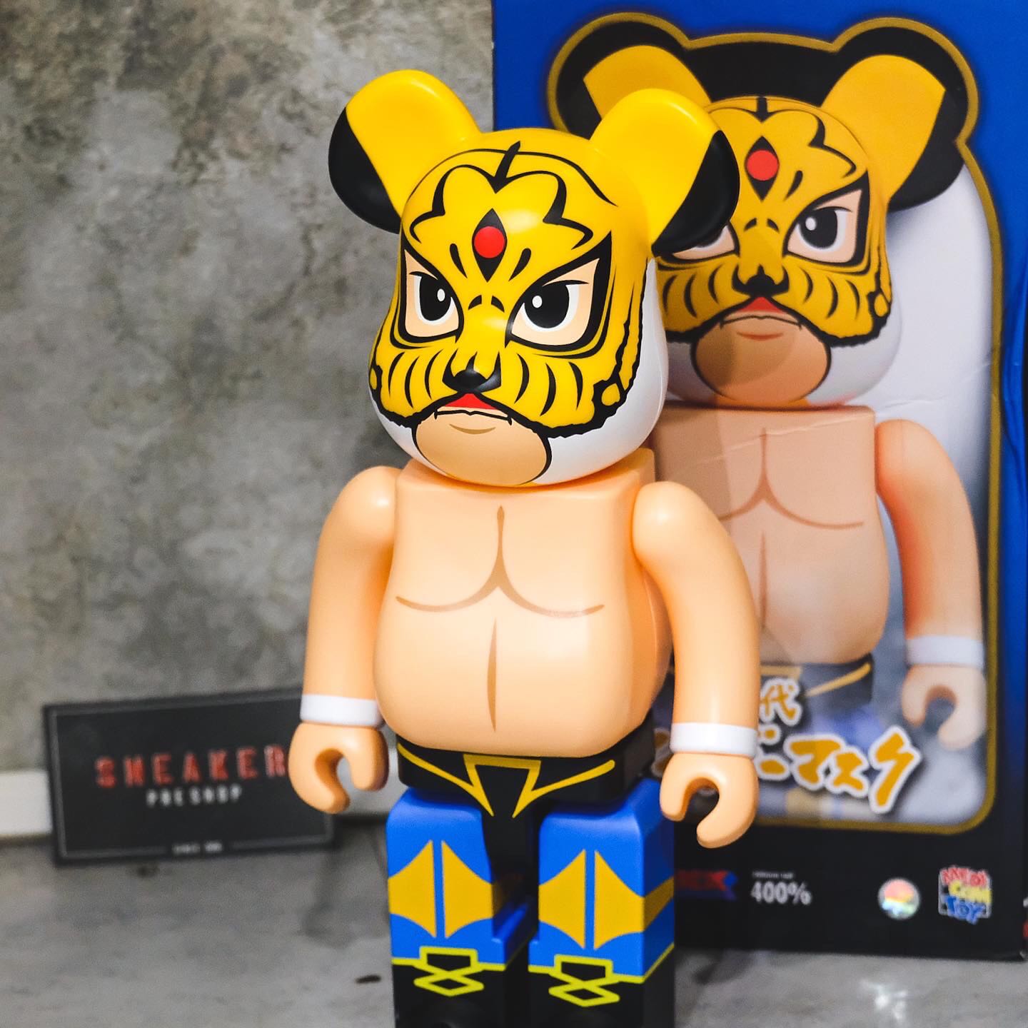 Bearbrick x Tiger Mask “First Generation” 