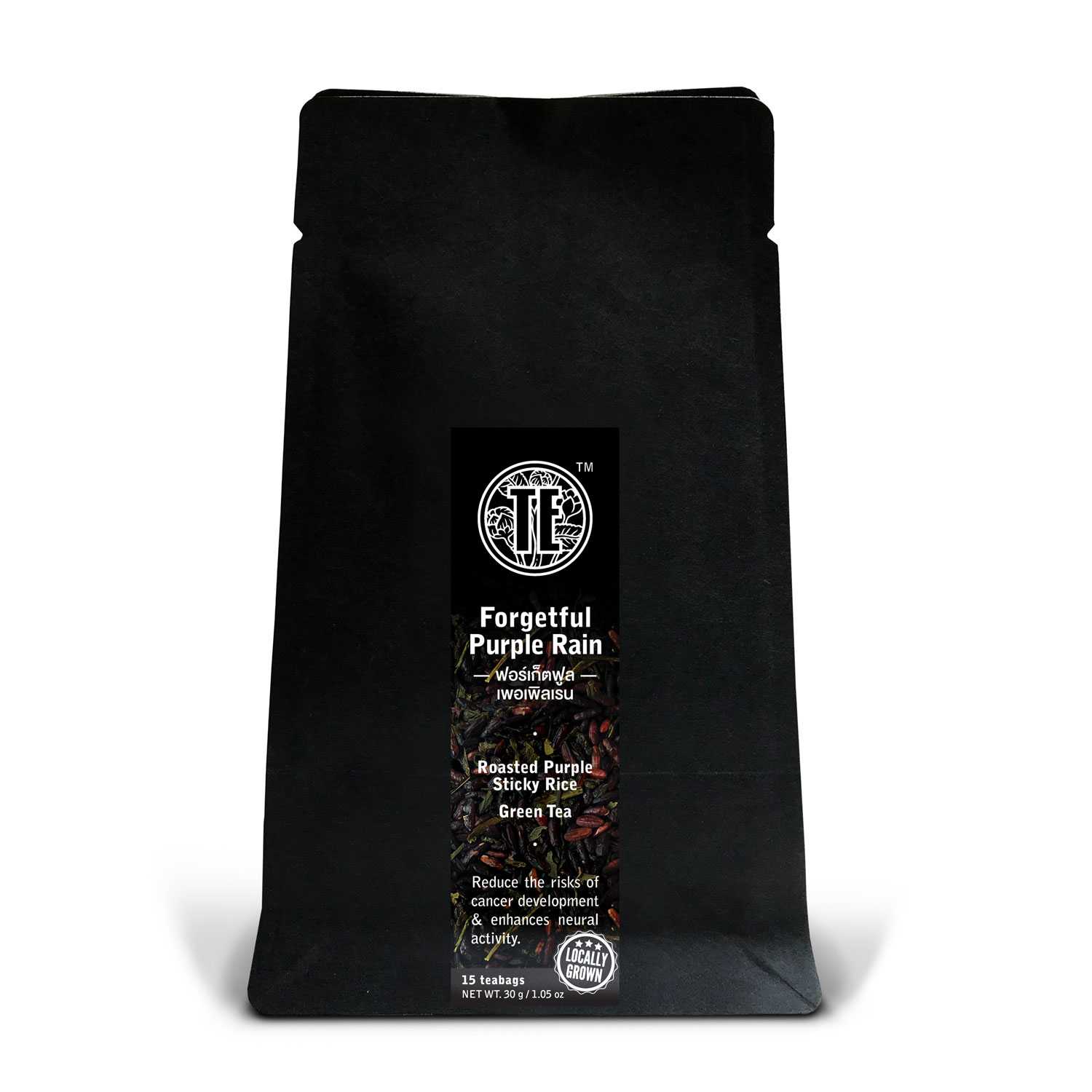 TE Forgetful Purple Rain (Green Tea Base) 15Teabags