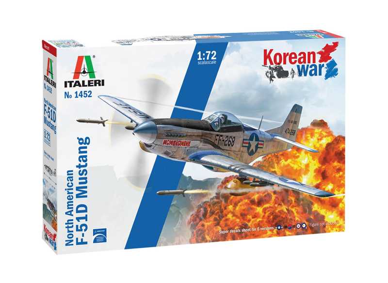 1/72 North American F-51D Mustang Korean War