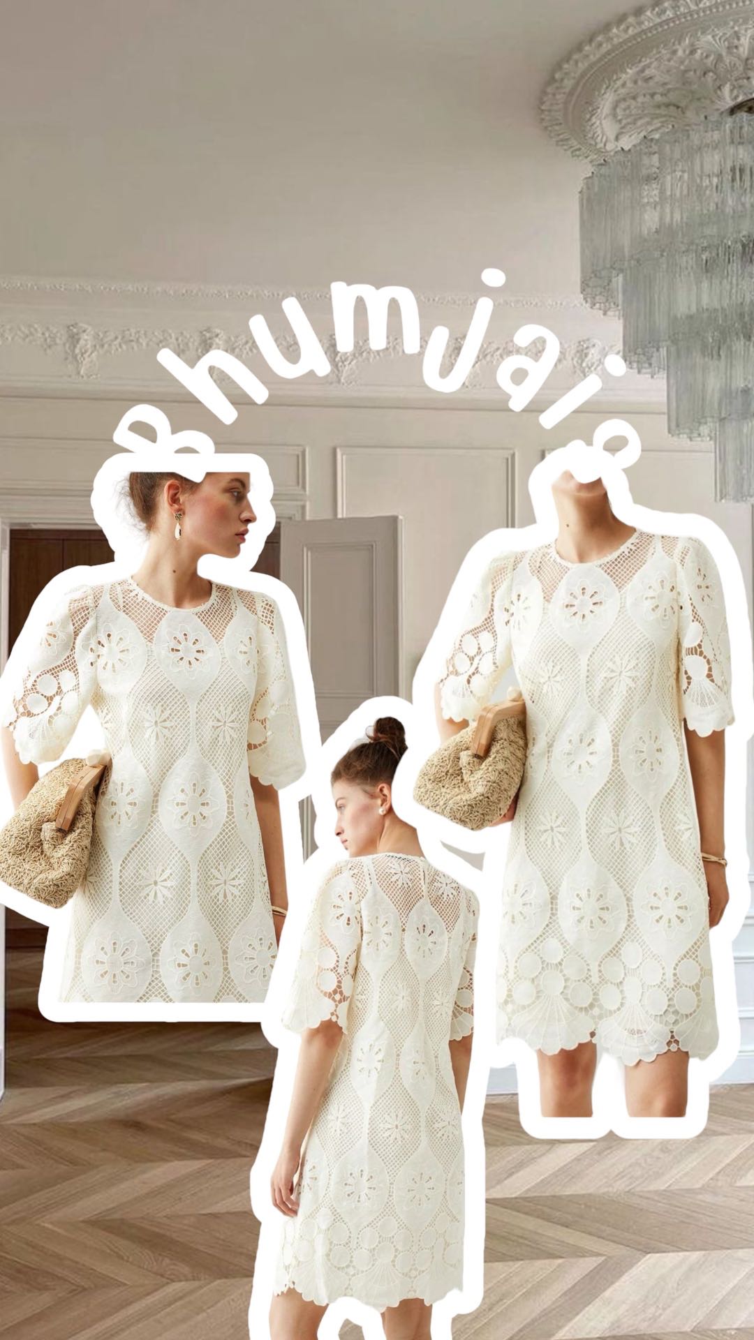 #bjLaceDress240126 (990THB)