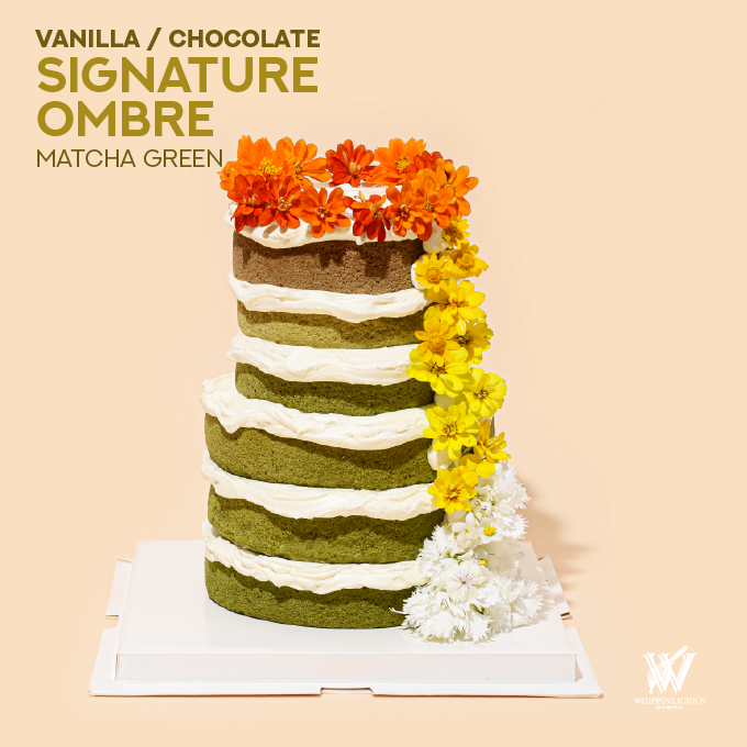 [PRE-ORDER} Matcha Green Signature Ombre Cake