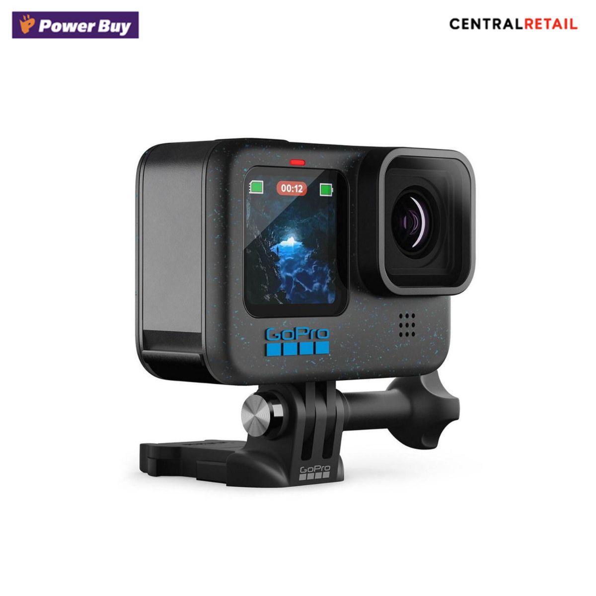 กล้องแอ็คชั่น GOPRO Hero 12 (สีดำ) รุ่น CHDHX-121-RW  [292693]