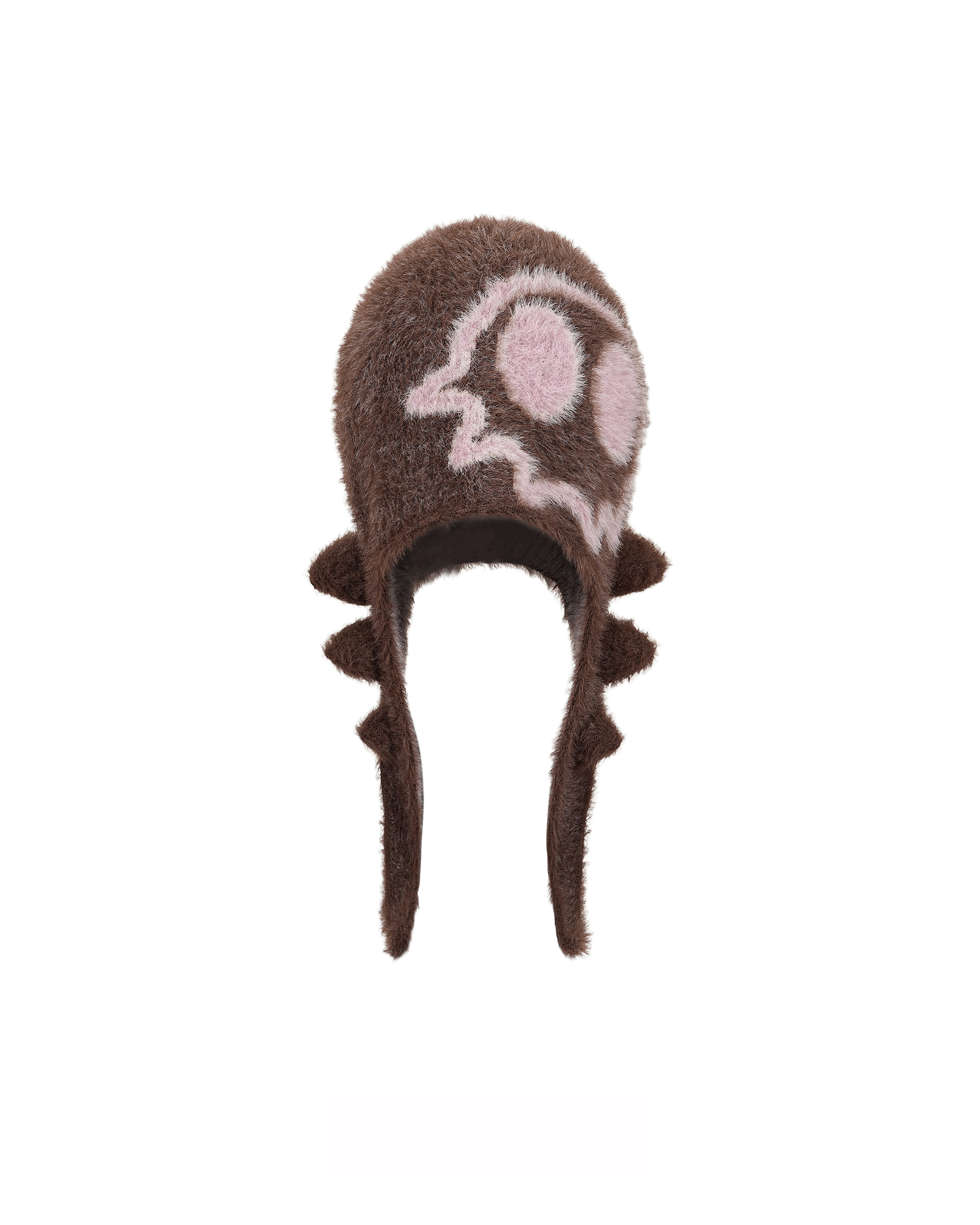 Brown fomulo Baby Fugu Knitted Hat