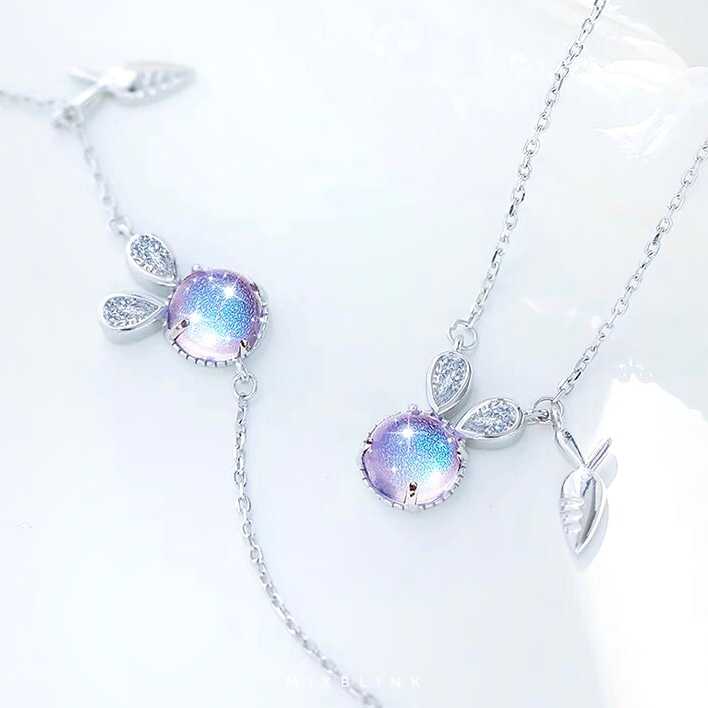สร้อยคอ , สร้อยข้อมือ Bunny - ส่งฟรี EMS ( เงินแท้ 92.5% )