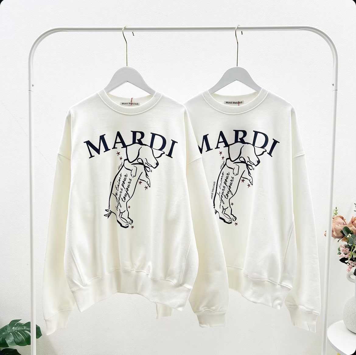 Mardi Swing Sweatshirt (White)