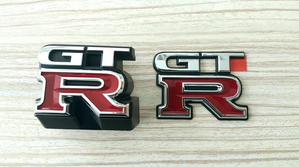 Logo GTR ฝาท้าย R33 GTR