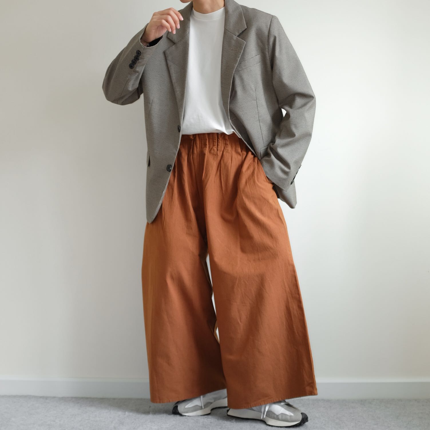 CIAOPANIC  Relaxed Cropped Oversized Wide Legs Pants 
